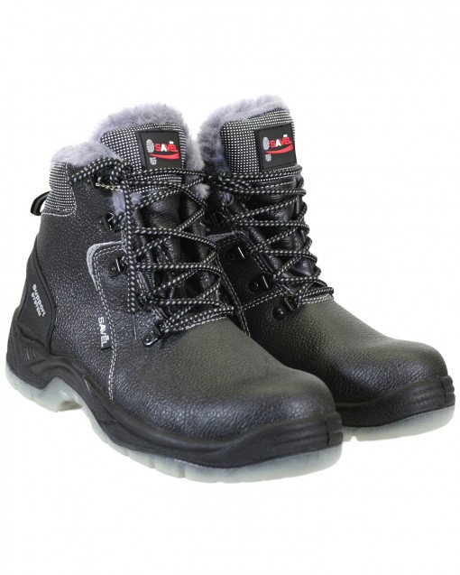 Ботинки SAVEL-Protection-Nord утепленные, мужские: ПУ-ТПУ, нат. мех, КП, СОП