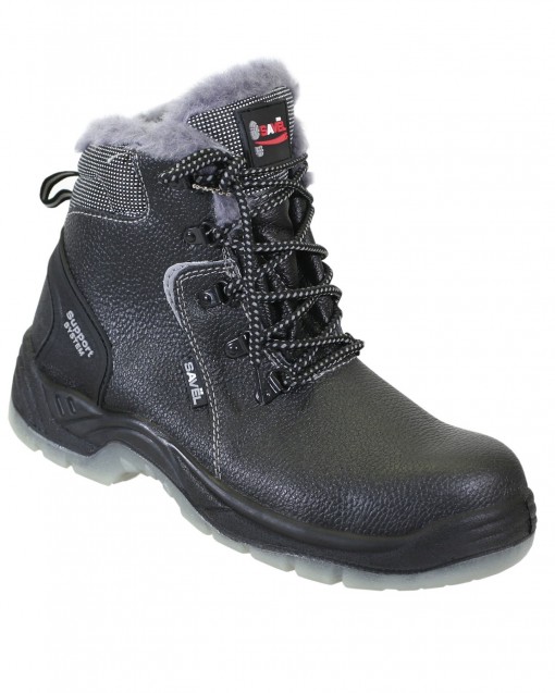Ботинки SAVEL-Protection-Nord утепленные, мужские: ПУ-ТПУ, нат. мех, КП, СОП
