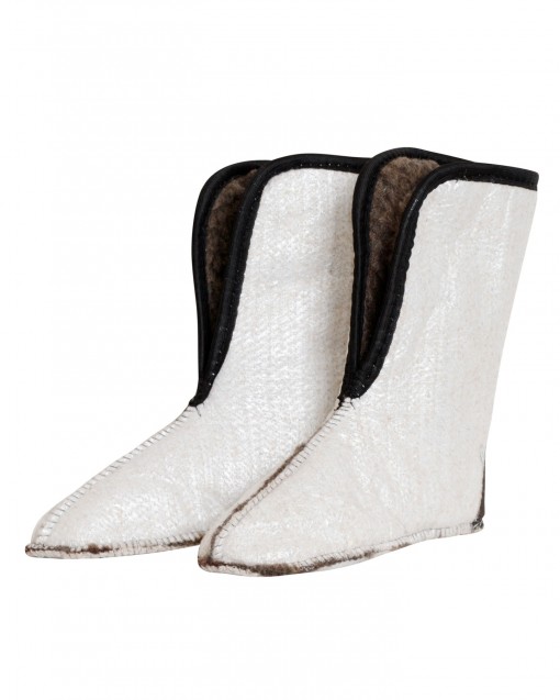 Сапоги ЭВА мужские (Д-014 ч) на шнуровке с чулком (-40С), черные