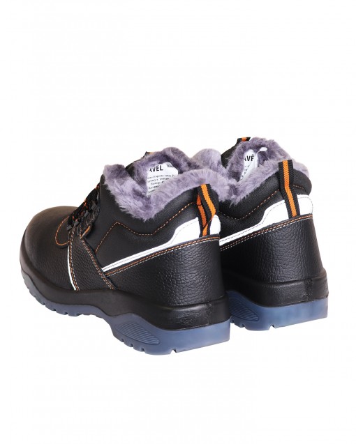 Ботинки SAVEL-ЕВРОПА-Зима утепленные, мужские: ПУ-ТПУ, иск. мех, МП, МС