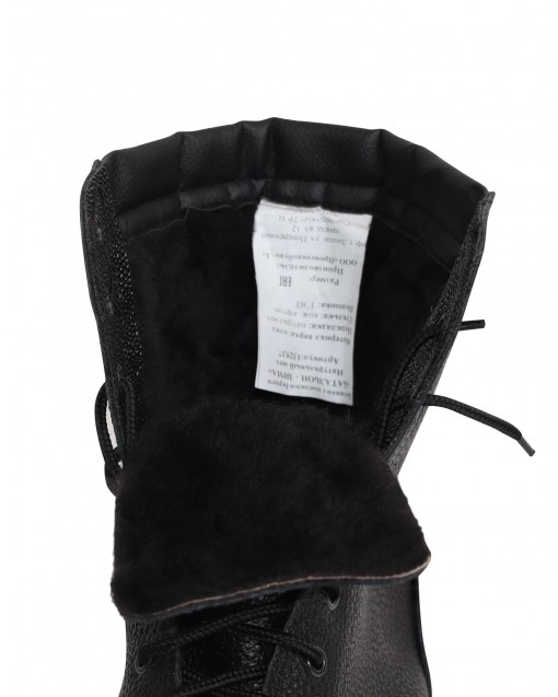 Ботинки с высоким берцем SAVEL-БАТАЛЬОН утепленные, мужские: ТЭП, нат. мех