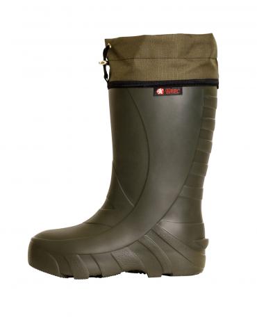 Сапоги ЭВА Премиум мужские морозостойкие (-50С) с манжетой оливковые