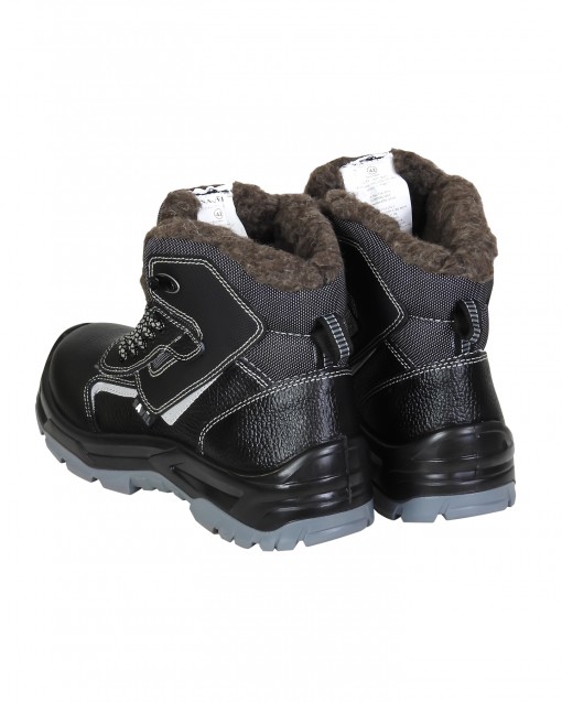 Ботинки SAVEL-ДЖЕТ-ЗИМА утепленные, мужские: ПУ-ТПУ, шерстин, МП МС