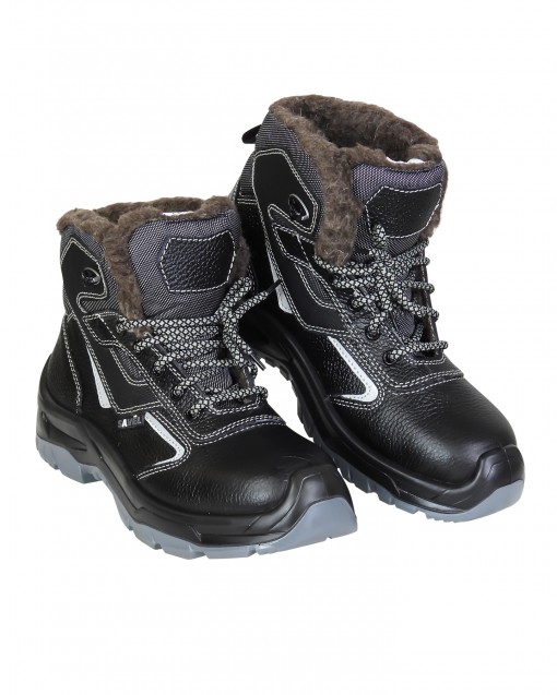 Ботинки SAVEL-ДЖЕТ-ЗИМА утепленные, мужские: ПУ-ТПУ, шерстин