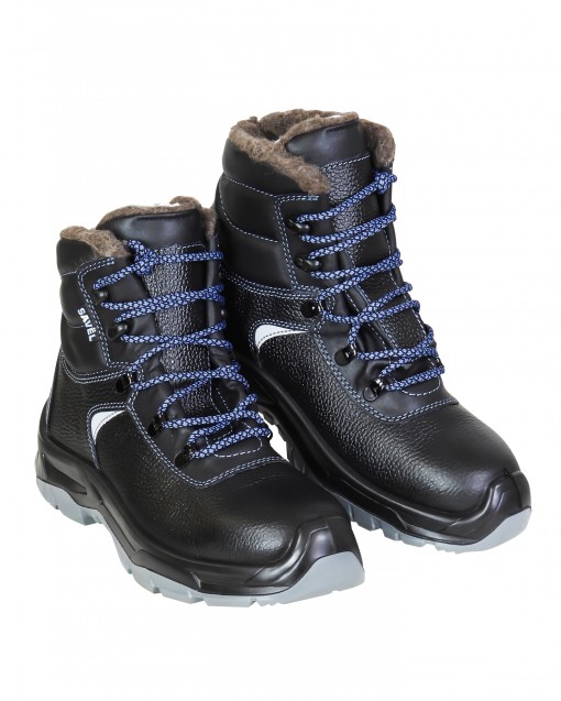 Ботинки SAVEL-ГЕРМЕС-ЗИМА утепленные, мужские: ПУ-ТПУ, шерстин, МП МС