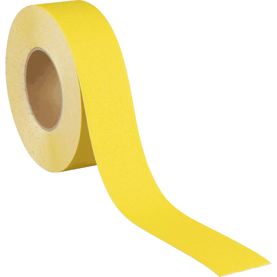 Лента ПВХ для разметки и маркировки износостойкая 50 мм х 18,3 м желтая