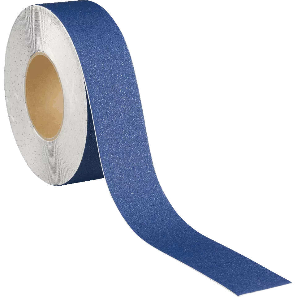 Лента ПВХ для разметки и маркировки износостойкая 50 мм х 18,3 м синяя
