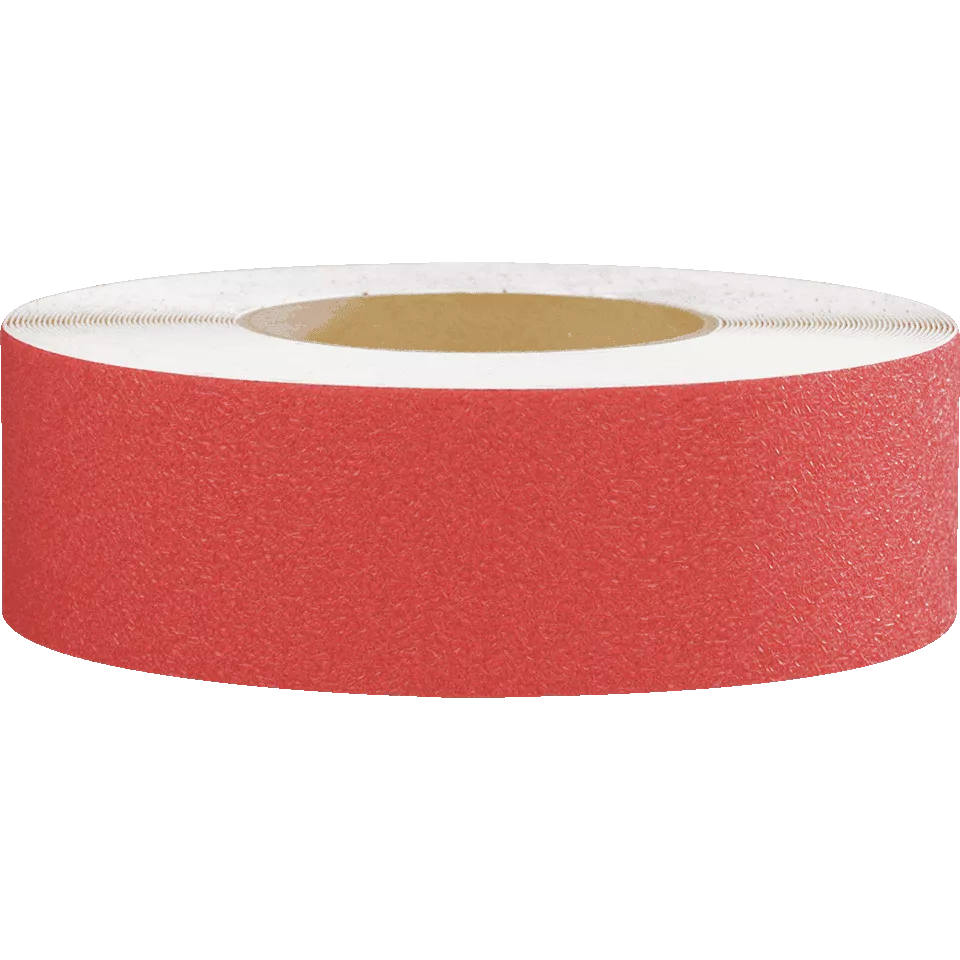 Лента ПВХ для разметки и маркировки износостойкая 50 мм х 18,3 м красная