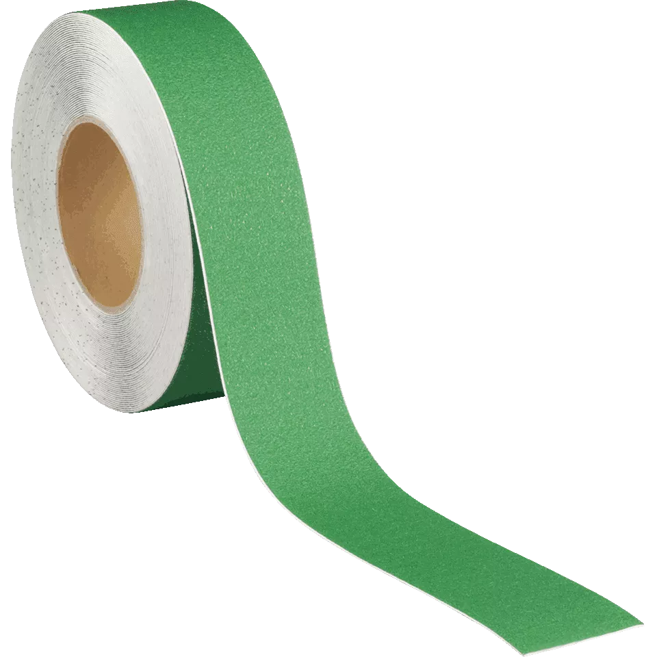 Лента ПВХ для разметки и маркировки износостойкая 50 мм х 18,3 м зеленая