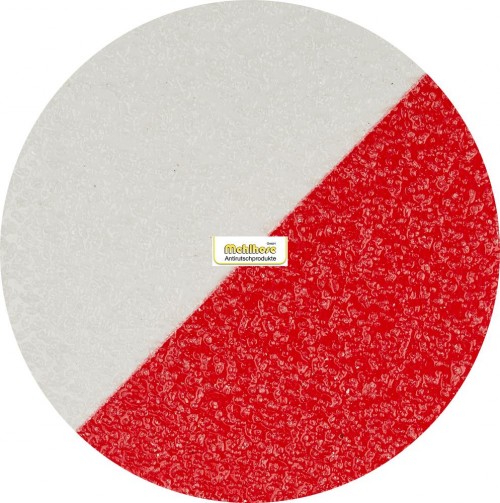 Полоса противоскользящая предупреждающая 25 мм х 1 м красно-белая (10 шт в упаковке)