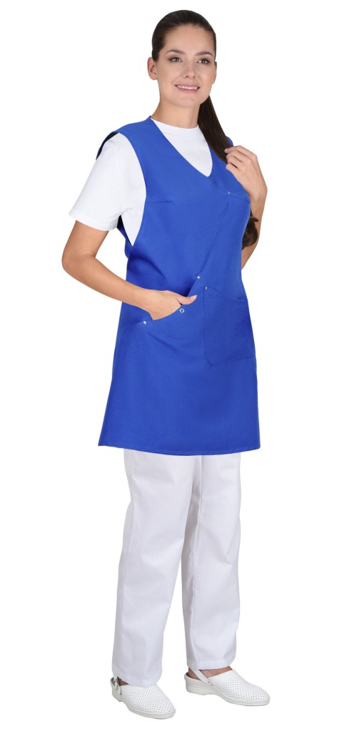 Фартук СИРИУС-ФЛЁР женский васильковый