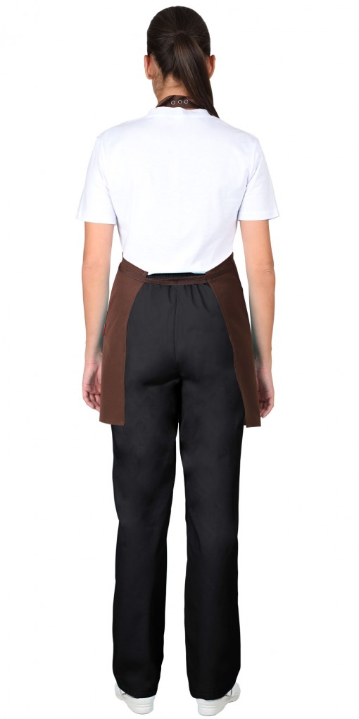 Фартук СИРИУС-ИРИС женский шоколадный