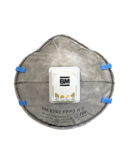 Респиратор BM-8762 NR D FFP2 с клапаном от аэрозолей
