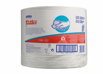 Протирочный материал Kimberly-Clark 8356 WYPALL* X50 большой рулон, белый