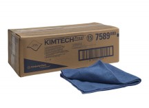 Протирочные салфетки микрофибра Kimberly-Clark 7589 KIMTECH PREP для подготовки поверхности синие
