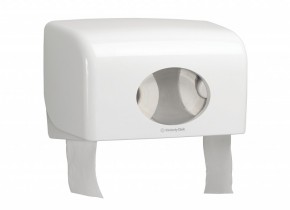 Диспенсер настенный AQUARIUS Kimberly-Clark 6992 для туалетной бумаги в малых рулонах, белый