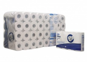 Бумага туалетная Kleenex 350 Kimberly-Clark 8442 двухслойная 42 метра