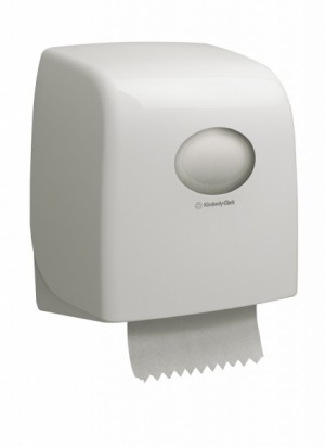 Диспенсер настенный Aquarius Slimroll Kimberly-Clark 6953 для рулонных полотенец, белый