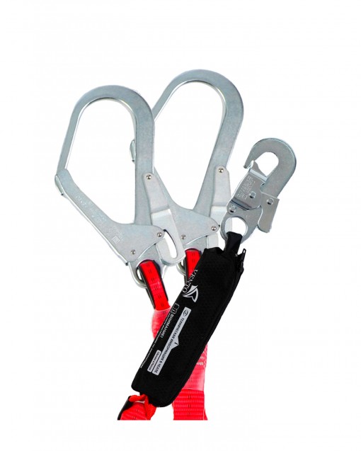 Строп ВЕНТО 2м ленточный двойной (двуплечий) нерегулируемый с амортизатором «aA22» VNT-aA22