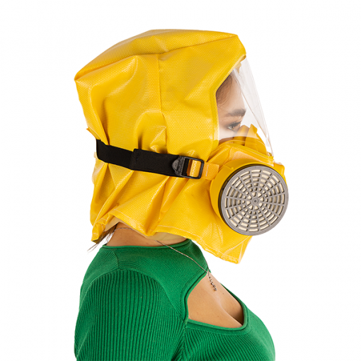 Самоспасатель универсальный фильтрующий малогабаритный УФМС «Шанс» -Е с полумаской