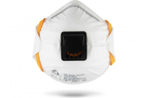 Респиратор JETA SAFETY FFP3 NR D с клапаном с регулировкой резинок JM-8632