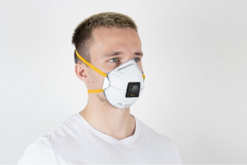 Респиратор JETA SAFETY FFP3 NR D с клапаном с регулировкой резинок JM-8632