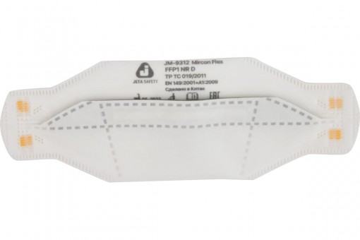 Респиратор JETA SAFETY FFP1 NR D трехпанельный с клапаном JM-9312