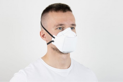 Респиратор JETA SAFETY FFP2 NR D трехпанельный без клапана JM-9320