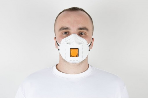 Респиратор JETA SAFETY FFP2 NR D трехпанельный с клапаном JM-9322