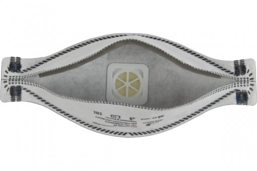 Респиратор JETA SAFETY FFP2 NR D трехпанельный с клапаном с угольным слоем JM-9328