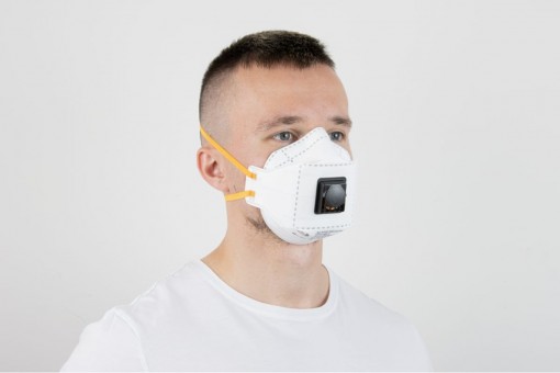 Респиратор JETA SAFETY FFP3 NR D трехпанельный с клапаном JM-9332