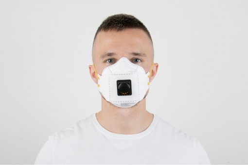 Респиратор JETA SAFETY FFP3 NR D трехпанельный с клапаном JM-9332