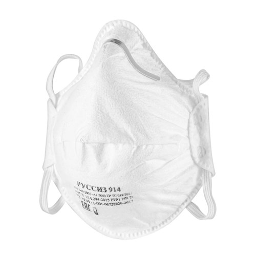 Респиратор РУССИЗ 914 FFP1 NR D без клапана 914БК