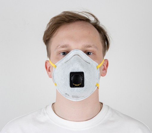 Респиратор JETA SAFETY FFP1 R D с клапаном с угольным слоем JM-8616