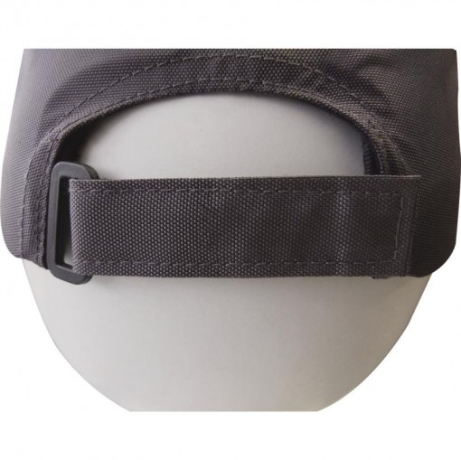 Каскетка-бейсболка AIR COLTAN DeltaPlus серая с черным KAIZIGRSH