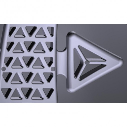 Каскетка-бейсболка AIR COLTAN DeltaPlus серая с черным KAIZIGRSH