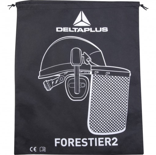 Набор защитный DeltaPlus FORESTIER 2 ЛЕСНИК оранжевый с черным FORES2OR