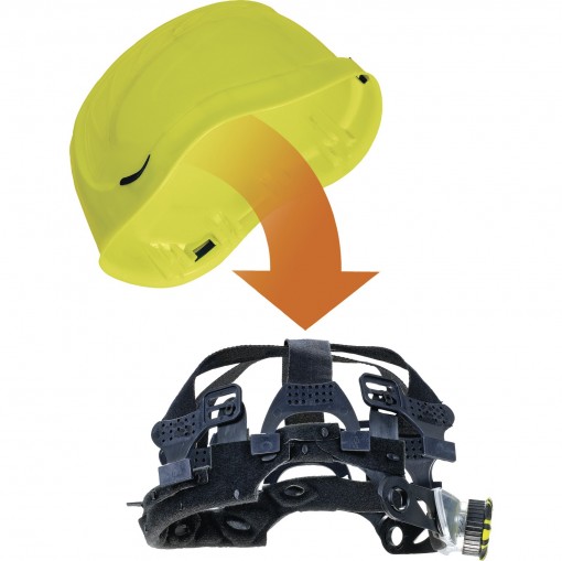 Каска защитная DeltaPlus электроизолированная до 440В ABS BASEBALL DIAMOND V UP красная с СОП DIAM5UPRO