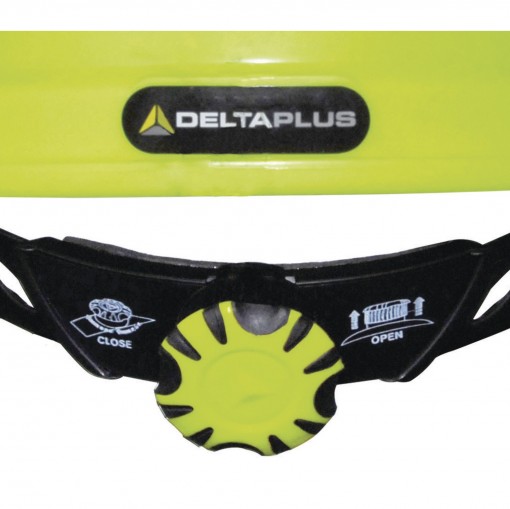 Каска защитная DeltaPlus с вентиляцией ABS GRANITE WIND ГОРНЫЙ СТИЛЬ желтая GRAWIJAFL