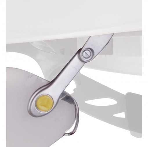 Очки открытые DELTA PLUS FUEGO прозрачные для защитных касок покрытие против UF, запотевания и царапин FUEGOARIN