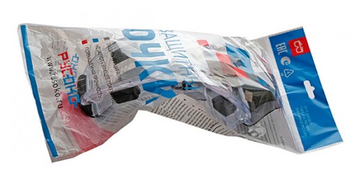 Очки закрытые с непрямой вентиляцией Сфера прозрачные 137212О