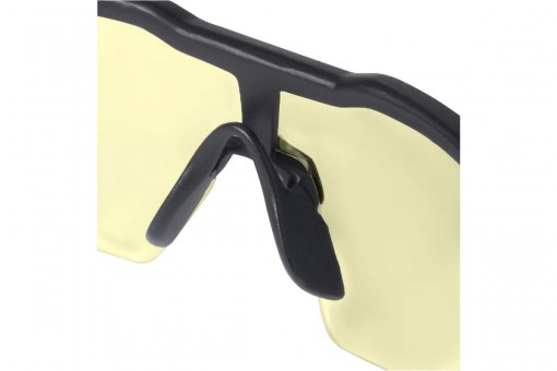 Очки открытые Milwaukee ENHANCED SAFETY GLASSES CLEAR янтарные, покрытие от запотевания 4932478927