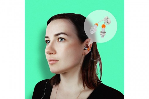 Беруши многоразовые JETA SAFETY JEM31-b с шнурком 33 дБ