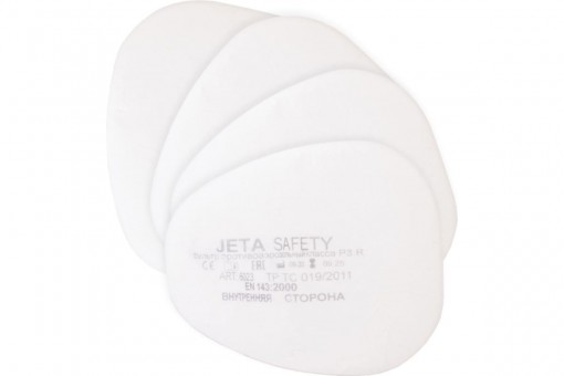 Предильтр JETA SAFETY 6023  от пыли и аэрозолей P3 уп 4 шт, цена за 1 шт.