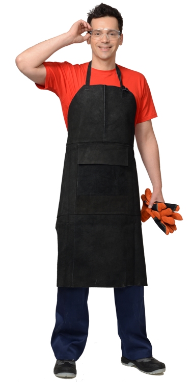 Фартук спилковый