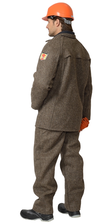 Костюм огнестойкий суконный: куртка, брюки