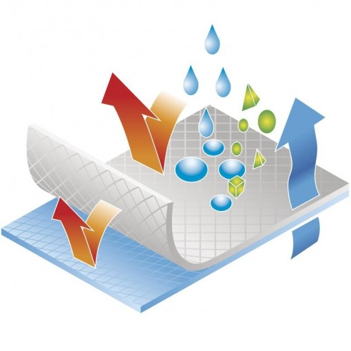 Комбинезон одноразовый с капюшоном DELTA PLUS DT117 63 г/м²