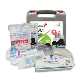 Аптечка ФЭСТ первой помощи универсальная пластиковый футляр 1644