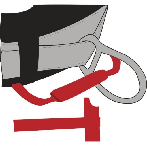 Привязь страховочная DELTA PLUS HAR24H с наплечными и набедренными лямками с 4 точками крепления