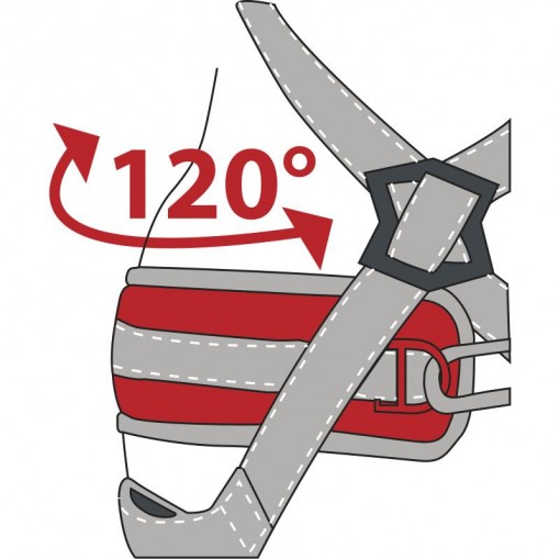 Привязь страховочная DELTA PLUS REVOLIN HAR35M с наплечными и набедренными лямками с 5 точками крепления